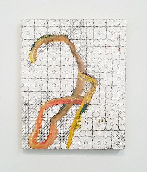 Lester Monzon, Untitled, 2020
Oil, acrylic,and gesso on Belgian linen over wood panel , 20 x 16 in. (50.8 x 40.6 cm)
LMO-001
