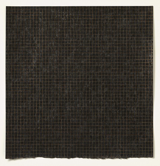 Theresa Chong, Duino Elegy #1 , 2018-2020
Copper colored Pencil and gouache on Japanese handmade paper , 11 1/2 x 12 in.
TCH-025