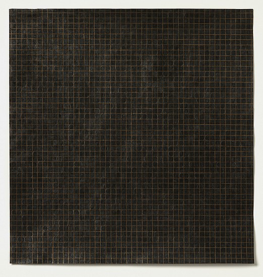 Theresa Chong, Duino Elegy #6 , 2018-2020
Copper colored Pencil and gouache on Japanese handmade paper , 11 1/2 x 12 in.
TCH-029