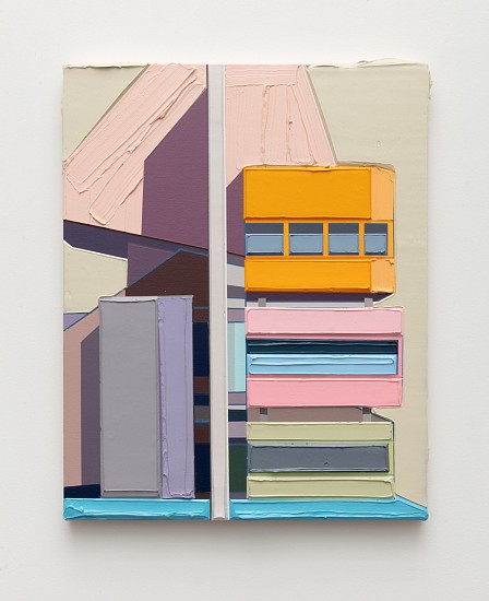 Tommy Fitzpatrick, Wall House, 2022
Oil, acrylic on canvas on panel, 25 x 20 in.
TFI-092