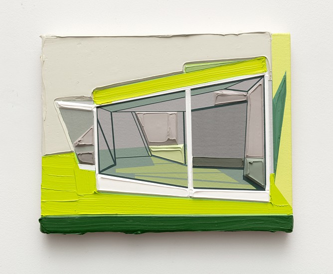 Tommy Fitzpatrick, Glass Box , 2022
Oil, acrylic on canvas on panel, 11 1/2 x 14 in.
TFI-095
