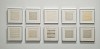Agnes Martin, Paintings and Drawings 1974-1990
1991, 10 lithographs in colors on firm transparency paper with full margins